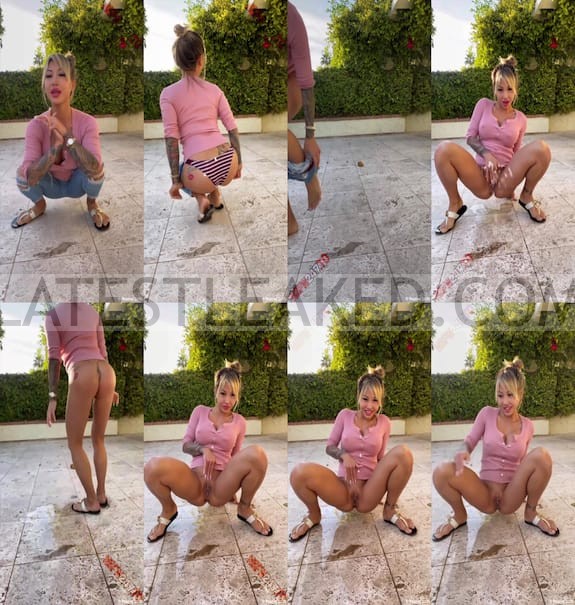 Kiara Moon outdoor pee show video leaked