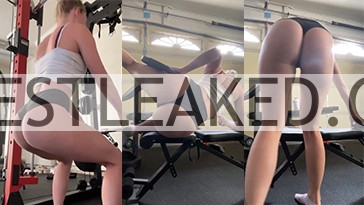STPeach Ass Gym Workout CloseFriends Thicc Booty video leaked